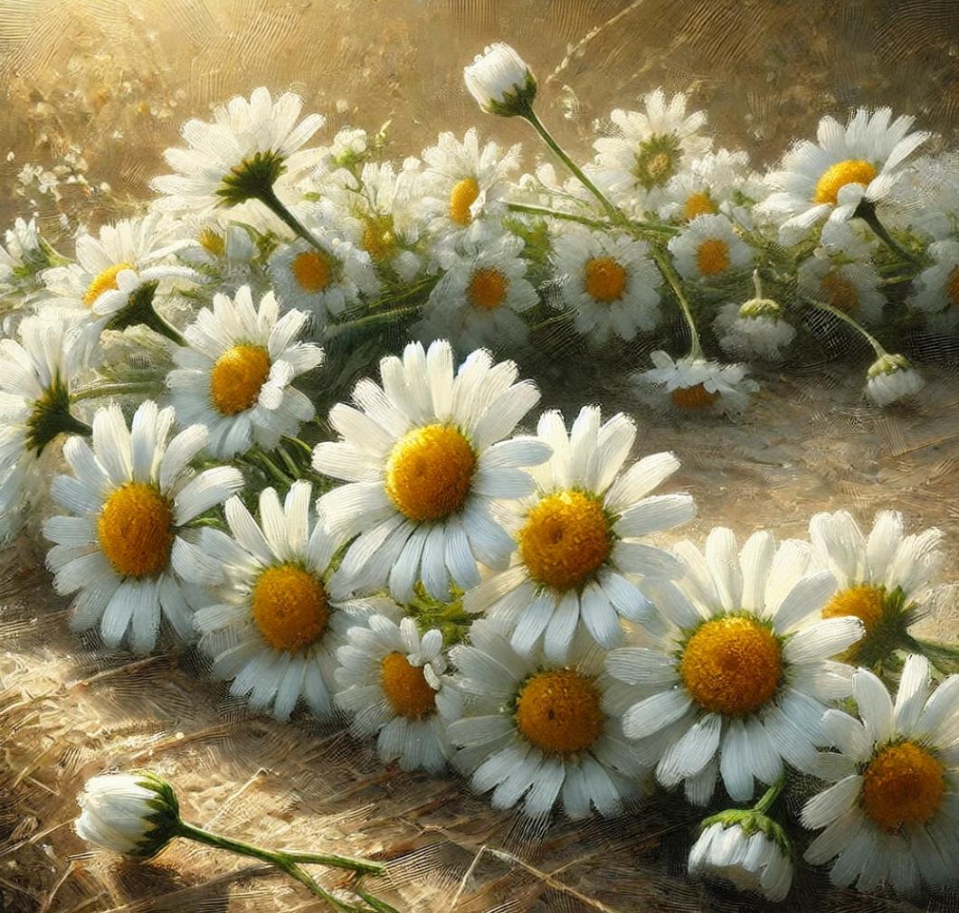 She Wore Flowers In Her Hair